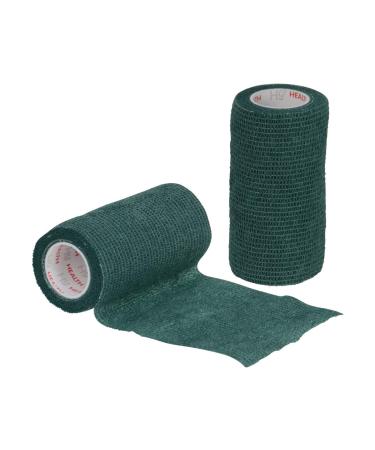 The Saddlery Shop HyHealth Sportwrap Vetwrap Style Bandage Hunter Green 10cm x 450cm