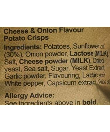 Seabrook Cheese & Onion Flavour 6 x 25g - Buy Online on GoSupps.com