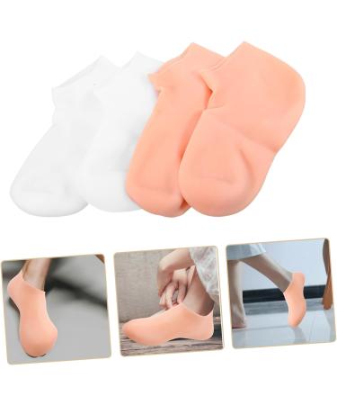 minkissy 6 Pairs Exfoliating Moisturizing Socks Moisture Socks Lotion Socks Overnight Heel Socks for Dry Cracked Dry Cracked feet Socks Sleep Socks Girl Cover sebs Pedicure - Buy Online on GoSupps.com