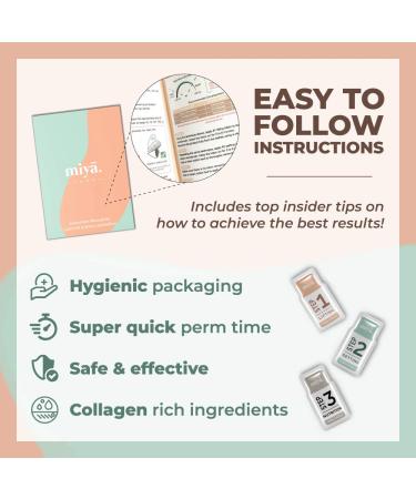 MIYA LASH 2 in 1 Lash Lift & Brow Lamination Kit - Professional Salon Results | Instant Fuller Eyebrows & Eyelashes | Lasts 8 Weeks | LVL Perm Laminate | Includes Silicone Shields & Lash Picks - Buy Online on GoSupps.com