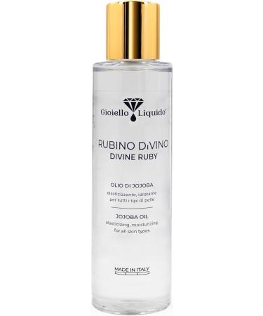 Jojoba Oil Quick Absorbing Cold Pressed - Rich in Vitamins E - F for Soft Skin and Hair Healthy Nails - Natural Cosmetic Liquid Jewelery 150ML - Buy Online on GoSupps.com