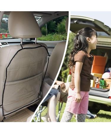 SULCMOD 2 Pcs Kids Back Seat Protectors - Waterproof Car Kick Mats for Preventing Dirt, Mud, and Scratches - Buy Online on GoSupps.com