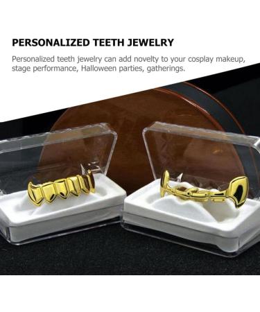 Buy Exceart Gold Tooth Cap - Hip-Hop Mouth Grills for Cosplay & Punk Style | Fast International Shipping - Buy Online on GoSupps.com