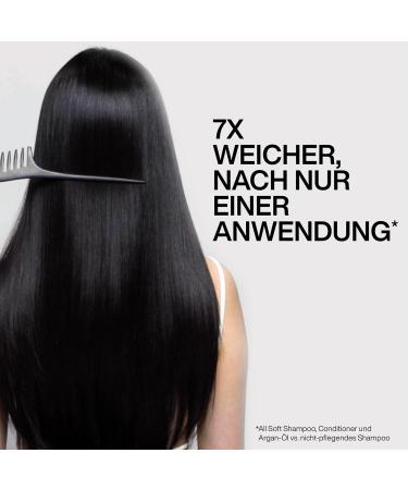 Redken Haarmask 250ml for Dry & Fragile Hair | Hydrate & Strengthen with Keratin & Argan Oil | All Soft Heavy Cream - Buy Online on GoSupps.com