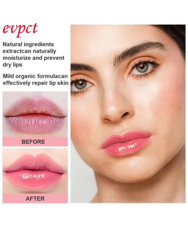 EVPCT 3Pcs Fruit Tinted Lip Balm Set - Long Lasting Color Changing Lipstick Stain for Women & Girls - Korean Mood Queen Lip Tint Gloss - 3 Count Pack - Buy Online on GoSupps.com