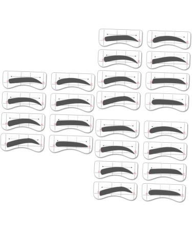 Beavorty 96 Pairs 8 makeup tools make up tools beauty accessories eyebrow stickers eyeshadow eyebrow - Buy Online on GoSupps.com