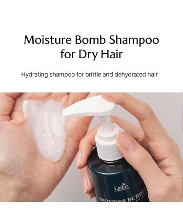 LA DOR Wonder Bubble Shampoo | Volumizing Anti-Frizz Moisture for Dry Hair | 8 Peptides Keratin & Hyaluronic Acid | Paraben-Free | 8.5 Fl Oz | Korean Hair Care - Buy Online on GoSupps.com