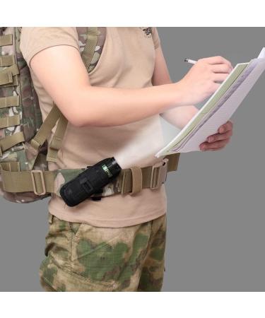 Wynex Tactical Flashlight Pocket Holster | 360-Degree Rotatable Belt Clip & Carabiner Case for International Shipping - Buy Online on GoSupps.com
