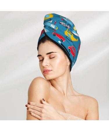 Hair Towel Wrap for Fast Drying | Cute Animal Design Towel Turban | Perfect Hair Drying Solution - Buy Online on GoSupps.com