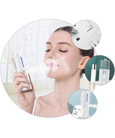  Mipcase Mipcase 1Pc Instrument Moisturizing Sprayer Beauty Face Steamer Handheld Air Humidifier Facial Humidifier Facial Spray White Moisturizing Cream Abs - Buy Online on GoSupps.com