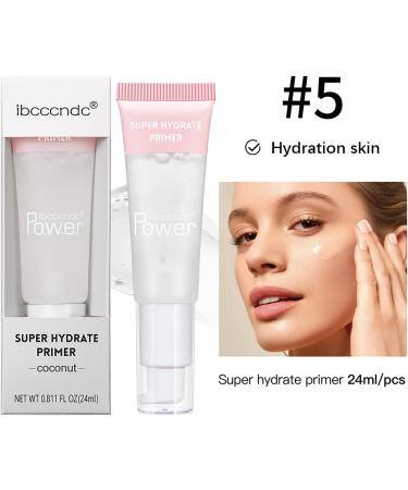 Matte Oil-Free Makeup Primer for Full Coverage Foundation - Hydrating, Long-Lasting, Smoothing (#Coconut) - Buy Online on GoSupps.com