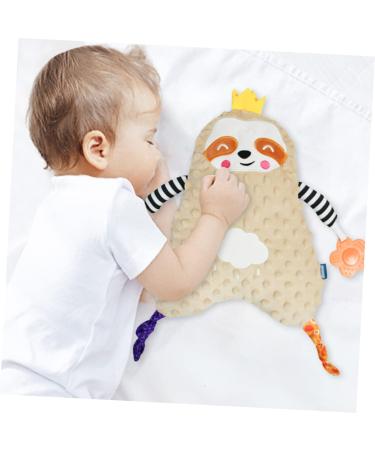 Ibasenice 5-Stage Baby Comfort Towel & Blanket | Muslin Pacifier for Babies | Calming Plush Toys | Soft PP Cotton Filling - Buy Online on GoSupps.com