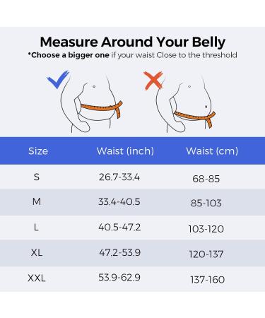 FREETOO Back Support Belt for Lower Back Pain Relief Medical Grade Back Brace with Lumbar Pad for Women & Men Anti-skid Lumbar Support for Herniated Disc Sciatica XL Size(waist:47.5''-53.9'') Black XL(waist:47.5''-53.9'') - Buy Online on GoSupps.com