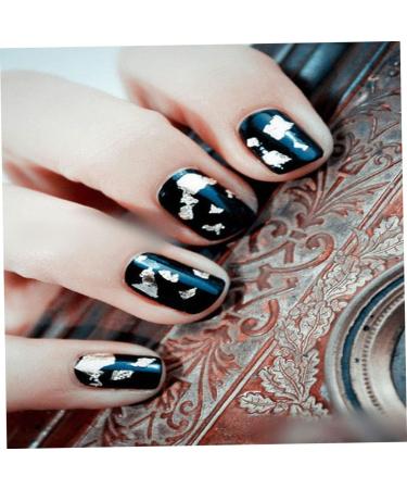Gel Nail Polish Set 12 Pot/Set Nail Art Accessories Gold Silver Paillette Foil Chip Sparkling Flake DIY Glitter Decal Acrylic UV Gel Decoration - Buy Online on GoSupps.com