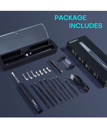 OTAONE Ear Wax Removal Tool with 1296P FHD Camera - WiFi Compatible with iPhone iPad Android - Black - Buy Online on GoSupps.com