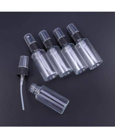 UEETEK 12pcs 30ml Portable Travel Spray Bottles Fine Mist Clear Plastic - Ideal for Travel & Toiletries - Buy Online on GoSupps.com