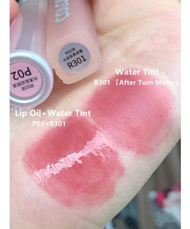 COLORKEY Crystalline Aqua Lip Oil (P01) | Deep Moisturizing Lip Care for Dry Lips - Clear Gloss with Sheer Tint, Moisturizing Plant Extracts, Non-Greasy Formula - Buy Online on GoSupps.com
