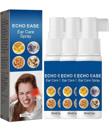 Echo Ease Tinnitus Inhaler Echo Ease Tinnitus Relief Spray EchoEase Tinnitus Inhaler EchoEase Tinnitus Relieve Ear Discomfort (3 Pcs)