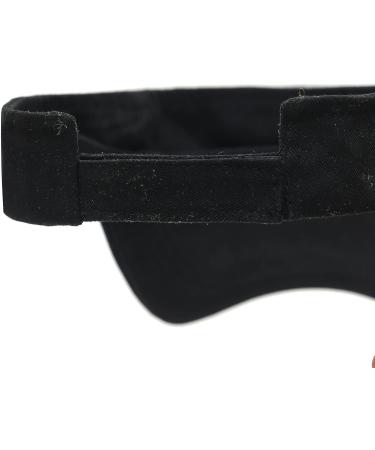 Andiceqy Sport Sun Visor Hats | Adjustable Cotton Baseball Cap | Dark Black - Buy Online on GoSupps.com