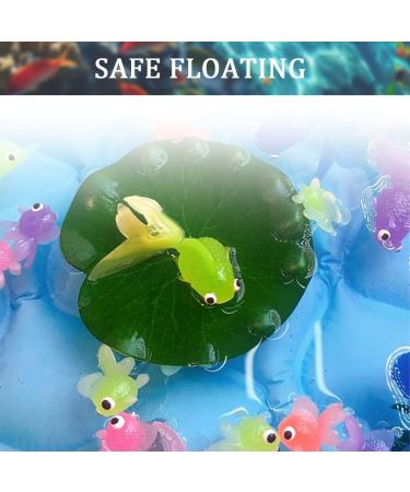 Jtkrew 28 PCs Neon Fish - Stretchy Rubber Goldfish Toys for Cats & Aquarium Decor - Buy Online on GoSupps.com