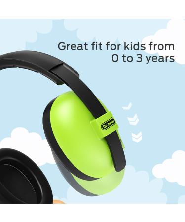 Dr.meter 31NRR Noise Cancelling Ear Muffs for Infants & Toddlers | Adjustable Hearing Protection for Babies (Ages 0-3) - Ideal for Airplanes, Fireworks, Concerts - Buy Online on GoSupps.com