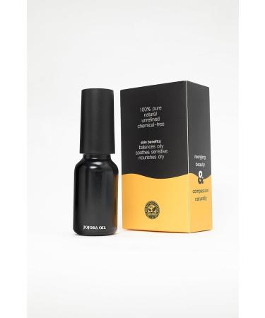 Jojoba Oil 0.50 fl oz - Pure Natural Moisturizer for Skin & Hair | International Shipping Available - Buy Online on GoSupps.com