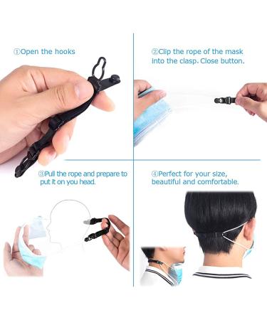 Mask Extender Strap for Nurses & Food Workers - Relieve Ear Pressure & Pain - High Elastic Fabric - Buy Online on GoSupps.com