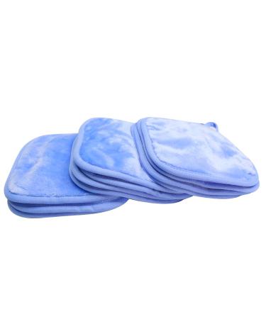 KODAMO Reusable Makeup Remover Cloth 6 x 6 in 12 Pack - Eco-friendly Microfiber Towel for All Skin Types - Washable Facial Cleansing Cloth with Laundry Bag (Blue) - Buy Online on GoSupps.com