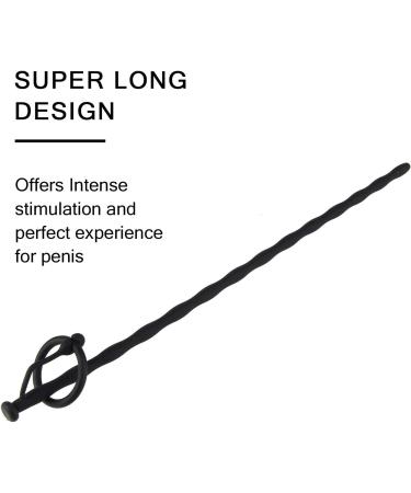 Bewish Beaded Urethral Plug Silicone Penis Catheter Plug Male Urethral Sounding Dilators Sex Toys JM34 - Buy Online on GoSupps.com