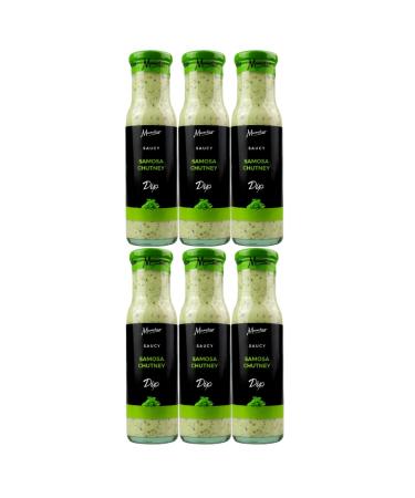 Mumtaz Saucy SAMOSA Chutney Dip 227g Pack of 6 Ideal For Dipping Dressing & Spreading.