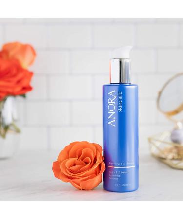 Anora Skincare Purifying Gel Cleanser - Gentle Face Wash & Makeup Remover for All Skin Types - International Shipping Available - Buy Online on GoSupps.com