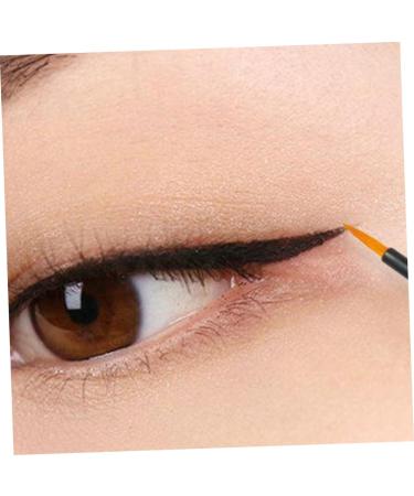 DRESSOOS 100pcs Eyeliner Liquid Small Eyeliner Brush Gold Eyeliner Lip Liner Pencils Eye Makeup Brush - Buy Online on GoSupps.com