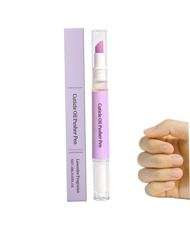 Stylo pousse-cuticules stylo cuticules 2 en 1 huile et poussoir pour une hydratation quotidienne formule douce pour et ongles secs outil portable de soin des ongles