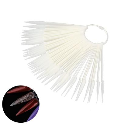 Natural Nail Polish Display Stick - Metal Ring for Nail Art Practice & Collection - Buy Online on GoSupps.com