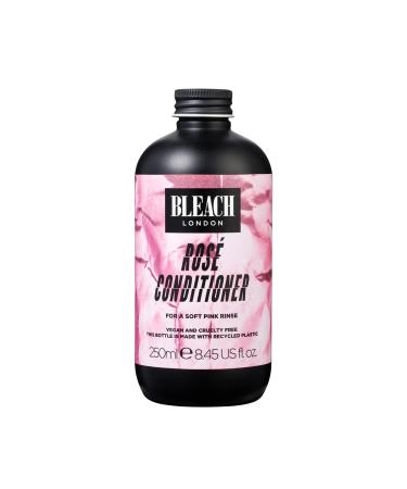 BLEACH LONDON Rose Conditioner - Soft Pastel Pink Rinse  Color Toning and Preserving  Vegan  Cruelty Free  Daily Hair Nourishment  Color Depositing Formula  8.45 fl oz