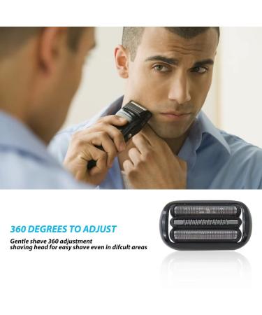 Buy Series 5 & 6 53B Electric Shaver Head Replacement Cassette for Braun Razors - Compatible with Models 5018s 5020s 5031s 5050cs 6020s 6072cc - International Shipping Available - Buy Online on GoSupps.com