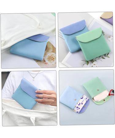 Gleavi Wallet | 2-Piece Decor Napkins & Practical Menstrual Pad/Tampon Organizer Stylish Period Bag for On-the-Go - Buy Online on GoSupps.com