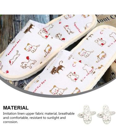 Buy Heallily Disposable House Shoes for Couples - Slipproof Hotel Slippers & Travel Sandals - Comfort & Convenience - Buy Online on GoSupps.com