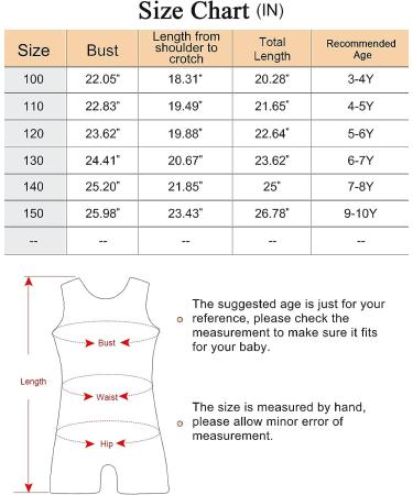 DAXIANG Girls Gymnastics Leotard with Black Shorts Unitard in Blue Pink | Size 4-5 Years - Buy Online on GoSupps.com