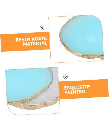  Healvian Healvian 2 Piece Nail Palette Nail Art Palette Nail Polish Mixing Palette Nail Artist Palette Mixing Tray for Nail Polish Nail Art Painting Tray Nail Art Mixing Tray Mixing Palette for Nail Makeup Resin - Buy Online on GoSupps.com