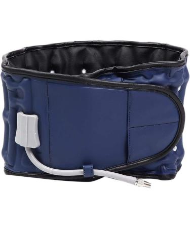 Adjustable Inflatable Waist Traction Belt - Back Support & Pain Relief - Lumbar Spine Protection (Blue) - Buy Online on GoSupps.com