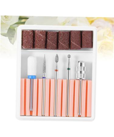 POPETPOP 2 Sets Cuticle Drill Bit Nail Drill Bits for Acrylic Nail Drill Tool Nail Drill Heads Nail Bits Nail Grinding Head Drill Bits for Nails Nail File Bits Pedicure Bits Nail Polish Gel 6.5x5.5cmx2pcs Pinkx2pcs - Buy Online on GoSupps.com