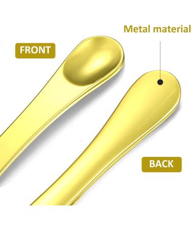 SHERCHPRY 6 Pcs Metal Cosmetic Scoop Set | Makeup Spatula & Eye Cream Spoon | Zinc Alloy Beauty Tools for Creams & Masks - Buy Online on GoSupps.com