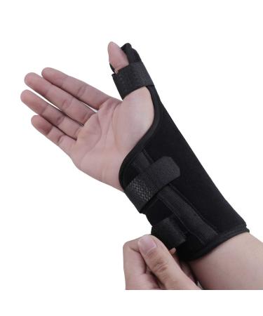 Milisten Thumb Fracture Wrist Brace Premium Support & Stabilizer for Thumb & Wrist Injuries Herringbone Finger Splint - International Shipping - Buy Online on GoSupps.com
