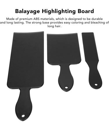 3pcs Hair Dye Board Slip Resistant Frosted Handle Hair Dye Highlighting Board for All Hair Foils Hair Dye Longs and Short Board Coloring Sets - Buy Online on GoSupps.com