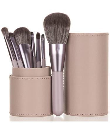Makeup Brush Makeup Brushes Set with Box Bucket Eyeshadow Eyebrow Powder Foundation Cosmetic Kit(D)
