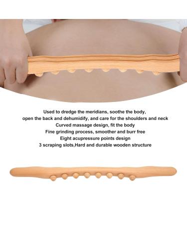 Wooden Schabestab Massage Roller - Anggrek Body Massage Tool for Neck & Muscle Relaxation - International Shipping Available - Buy Online on GoSupps.com