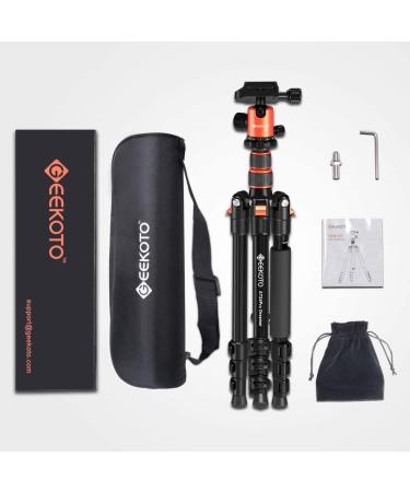 GEEKOTO 77'' DSLR Camera Tripod with 360 Ball Head - Lightweight & Durable - Buy Online on GoSupps.com