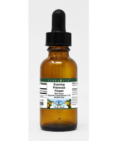 Evening Primrose Flower Glycerite Liquid Extract (1:5) - Mint Flavored (1 oz ZIN: 522451)