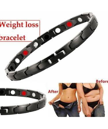 Fashionable Therapeutic Magnetic Bracelet for Women - Energy Magnet Hardship | Weight Loss Therapy Jewelry - 4 Colors Available - Buy Online on GoSupps.com